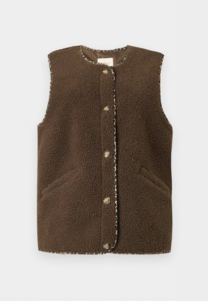 ONLY, ONLBABY LIFE - Veste sans manches - dark brown