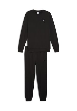 ESSENTIALS ELEVATED SET - Trainingsanzug - black