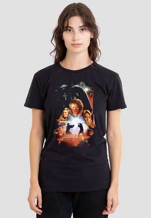 STAR WARS EPISODE  RETRO POSTER - T-Shirt print - black