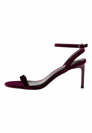 Next FOREVER COMFORT   - REGULAR FIT - High heeled sandals - wine red