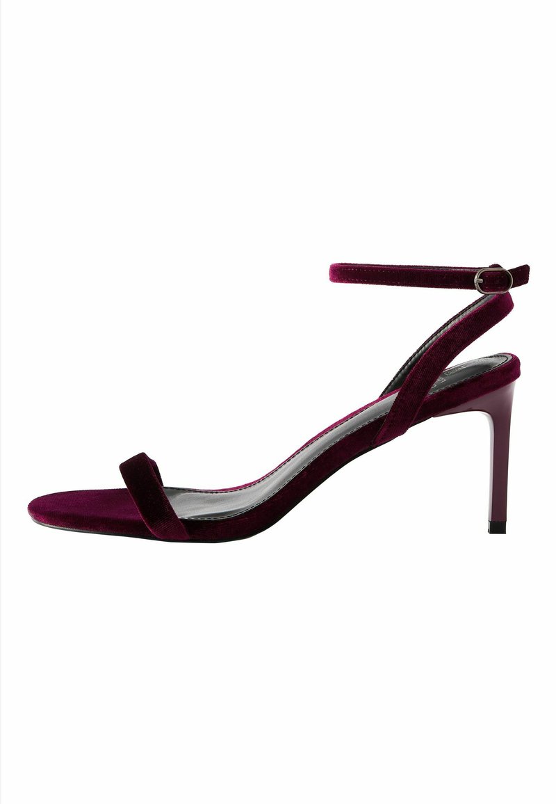 Next FOREVER COMFORT   - REGULAR FIT - High heeled sandals - wine red