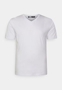 KARL LAGERFELD V NECK 2 PACK - T-shirt básica - white