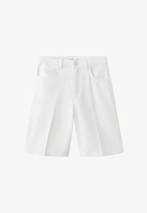 Mango, ADULT - Pantaloni scurți din denim - white