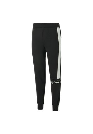 AROUND THE BLOCK - Pantaloni sportivi - black white