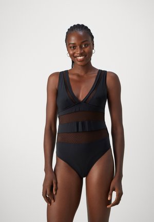 Vero Moda VMELAINE SWIMSUIT - Peldkostīms - black