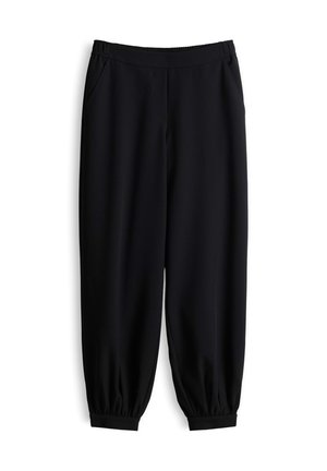 OPUS, TAPERED FLOW FIT - Broek - black