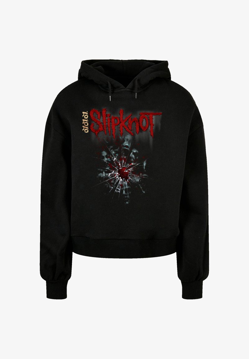 Oversized Hoodie Schwarzer Hoodie Mit Roter Schrift F4NT4STIC
