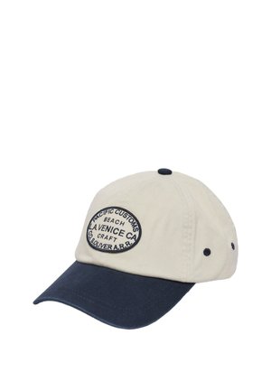 MIT GESTICKTEM PATCH - Cap - tiefblau