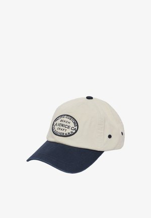 MIT GESTICKTEM PATCH - Cap - tiefblau