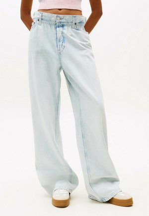 PAPERBAG WIDE LEG - Jeans Relaxed Fit - denim ultra light
