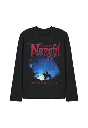 Warner Brothers, LORD OF THE RINGS NAZGUL RINGWRAITH SILHOUETTE - Long sleeved top - black