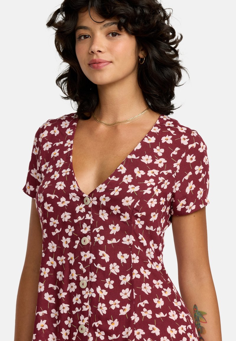 RVCA UNDERSTATED - Day dress - crb/red - Zalando.co.uk