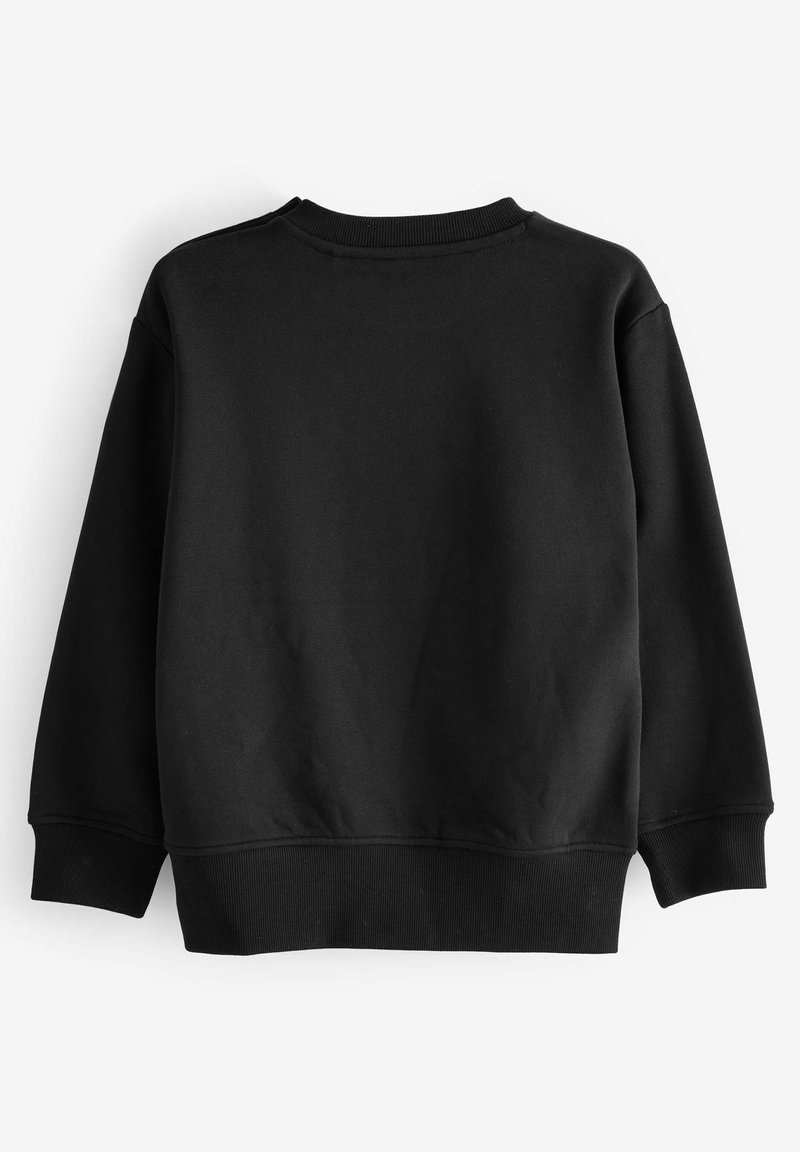 Kinder Pullover | Next RICH POPPERED SHOULDER Sweatshirt black/schwarz - PO05096 Kinder Pullover | Next RICH POPPERED SHOULDER Sweatshirt black/schwarz - PO05096