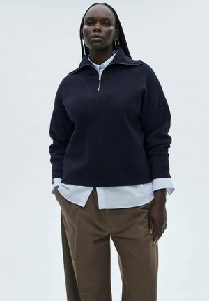 Mango Jumper - bleu marine foncé