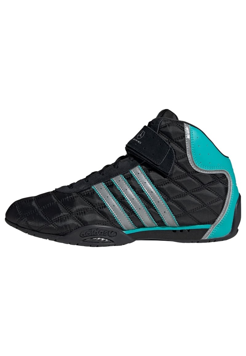 adidas Originals MERCEDES High-top trainers - core black/matte silver/semi mint rush/black