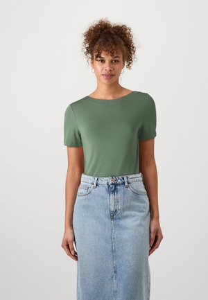 Vero Moda Tall VMPANDA - Βασικό μπλουζάκι - laurel wreath