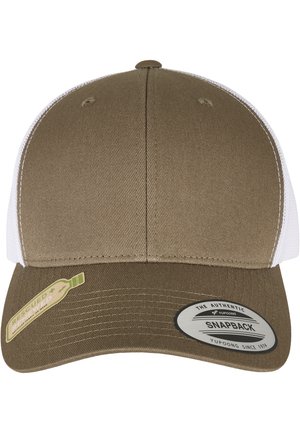 Pet - olive/white