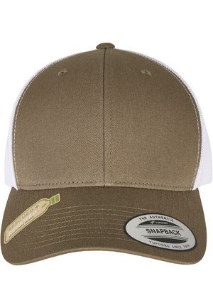 Cap - olive/white