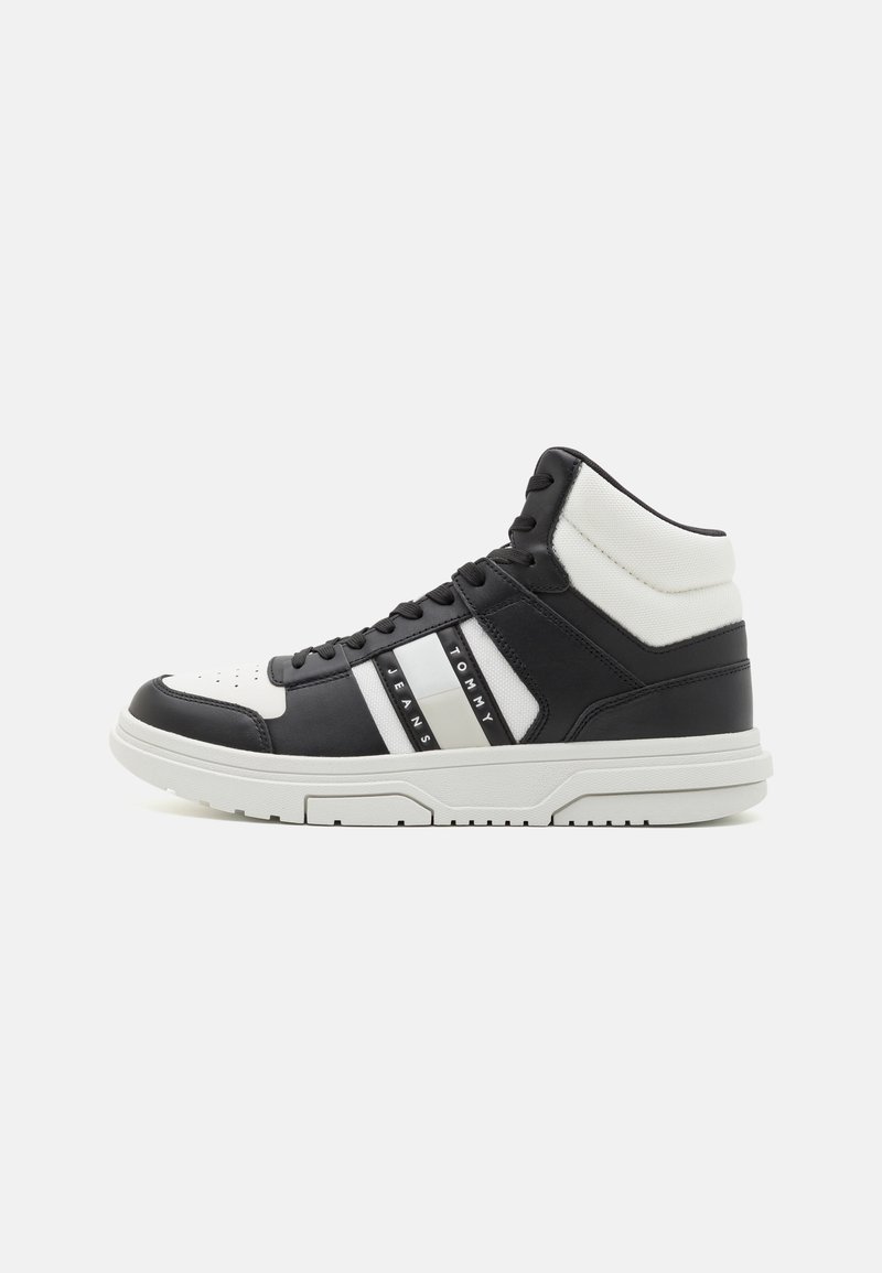 Tommy Jeans THE BROOKLYN MID - Sneakers alte - black
