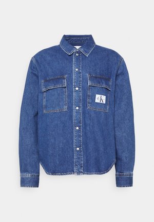 RELAXED UTILITY UNISEX - Camicia - denim dark