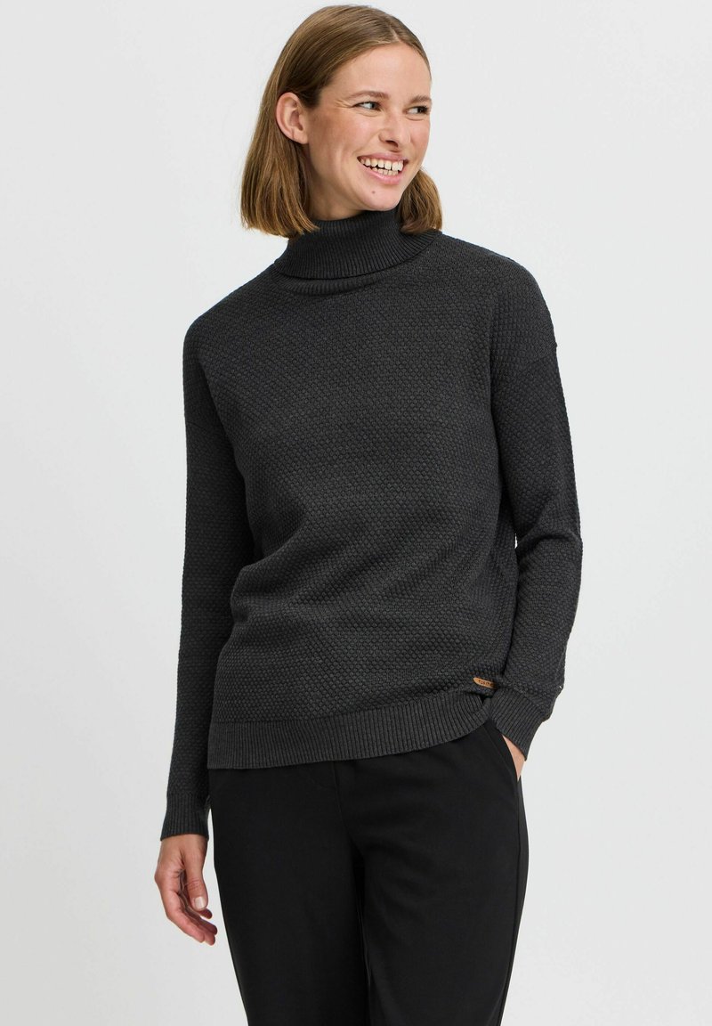 Oxmo OXSINA - Pulóver - dark grey melange