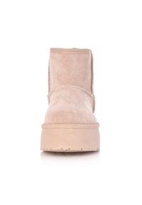 Elara Botines con plataforma - beige