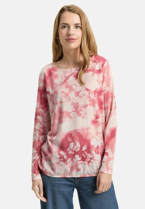 MIT MUSTER - Blouse - red brushed flower design