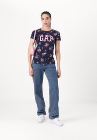 GAP TEE - Marškinėliai su spaudiniu - navy floral