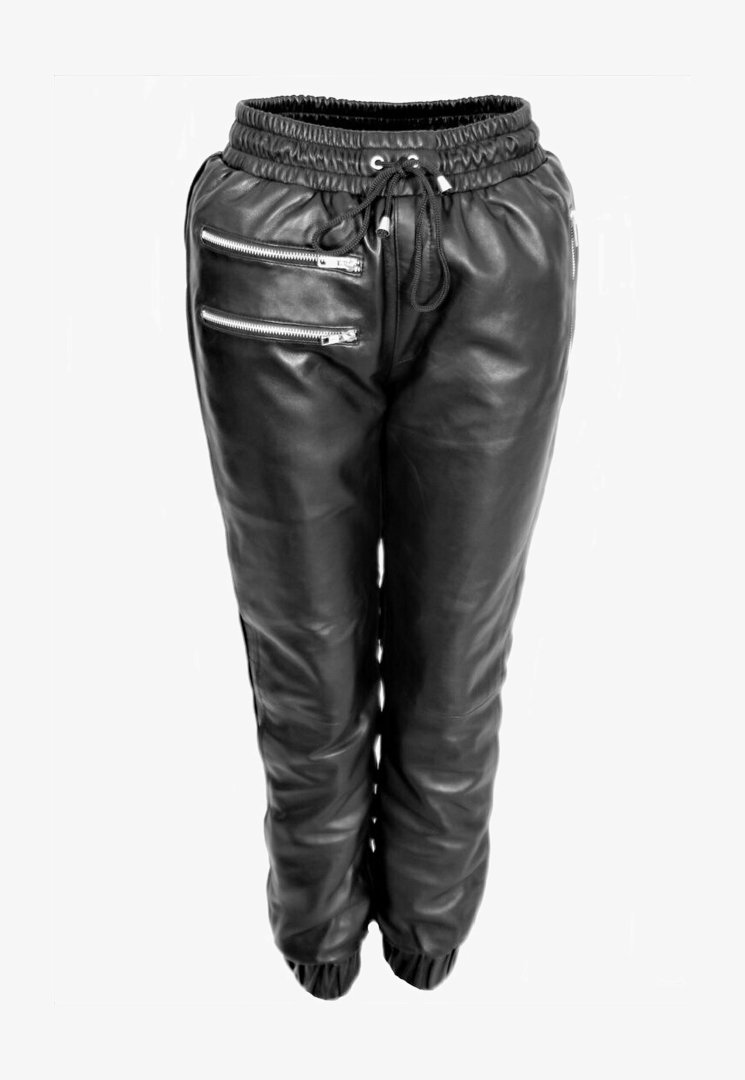 Be Noble TORONTO - Lederhose - schwarz