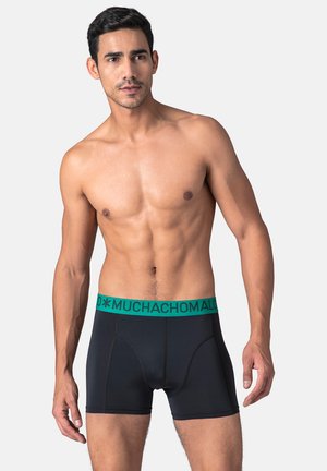 MUCHACHOMALO 2-PACK MICROFIBER SOLID - Trunks - black green