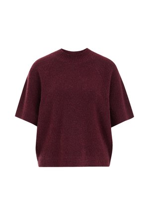 WE Fashion Svetr - burgundy red