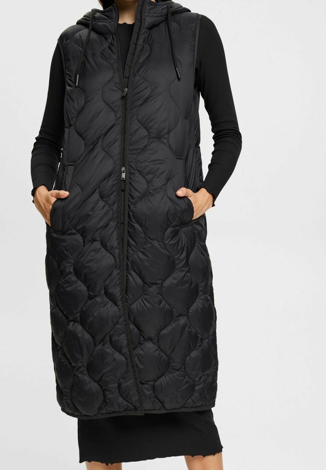 edc by Esprit Weste black/schwarz (Pre-owned) Zalando