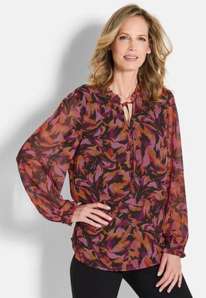 DRUCK - Bluse - red patterned