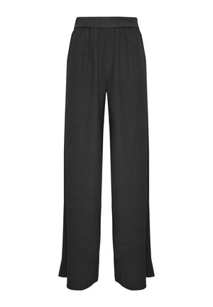 Long Tall Sally WIDE LEG - Stoffhose - black