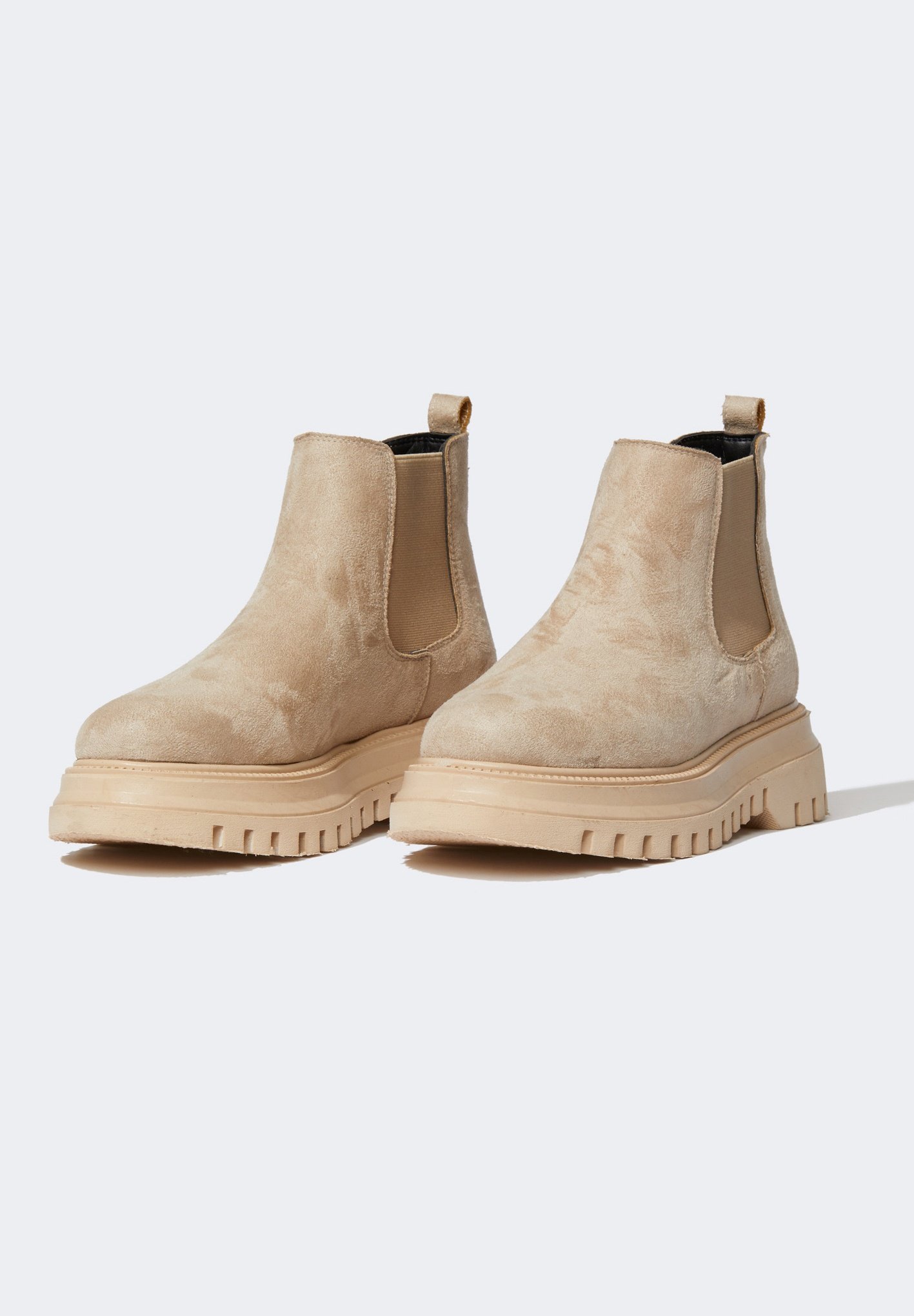 DeFacto Enkellaarsjes met plateauzool - beige - Zalando.nl