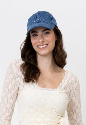 OH APRIL, ALMIRA DENIM CAP - Casquette - denim mid blue