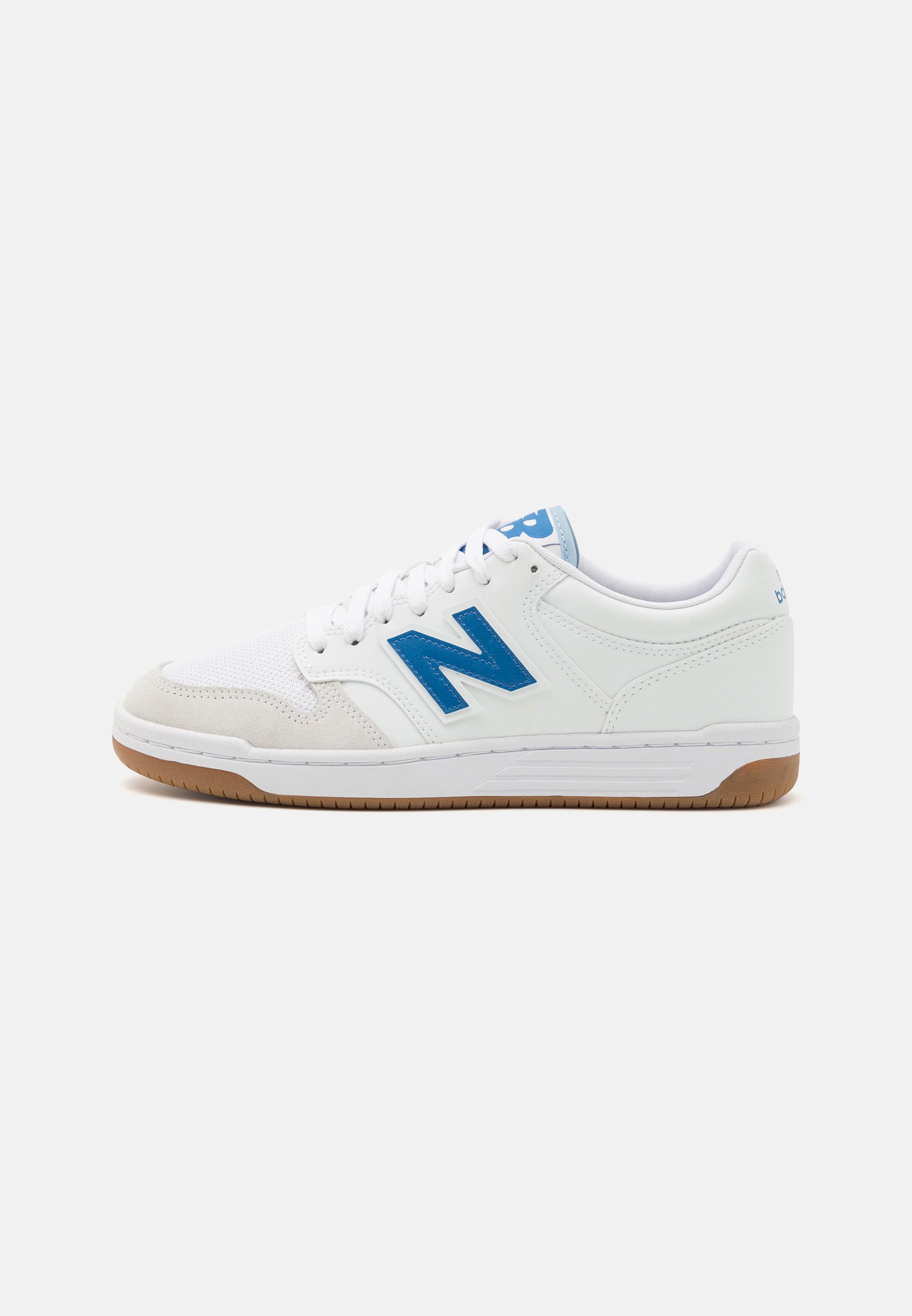 New Balance BB480 UNISEX - Sportbačiai - white/balta - Zalando.lt