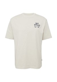 T-shirt print - wollweiß