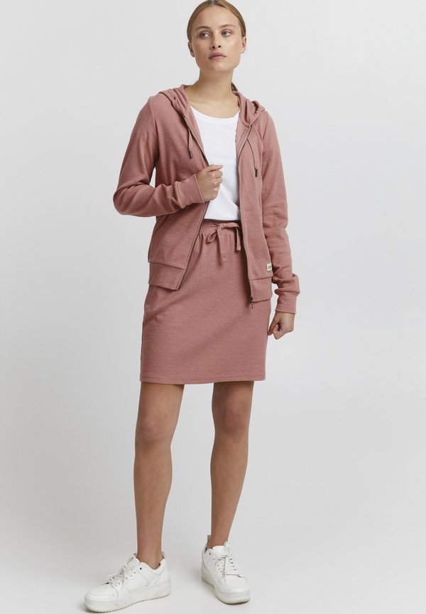 OXLOVA - Zip-up sweatshirt - ash rose melange4