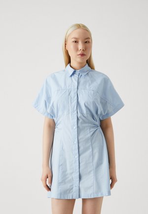 SHIRT DRESS  - Shirt dress - blue