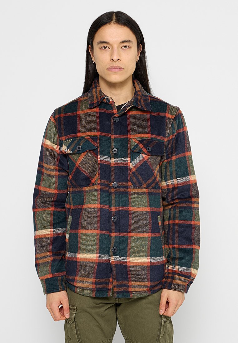 INDICODE JEANS Overhemd donkerblauw