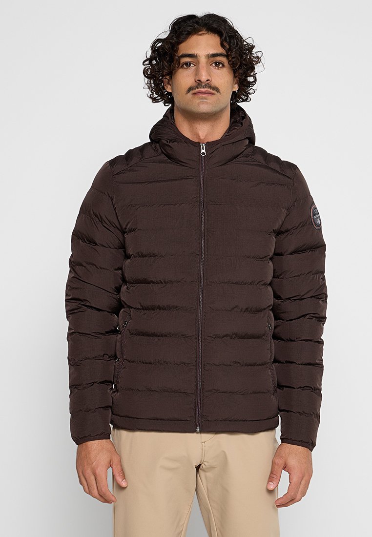 Napapijri Winterjas donkerbruin Napapijri Winterjas donkerbruin