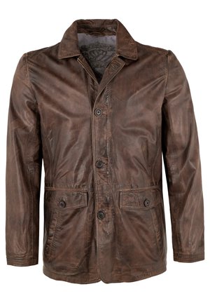 Mark Maddox ANTHONY - Lederjacke - mocca