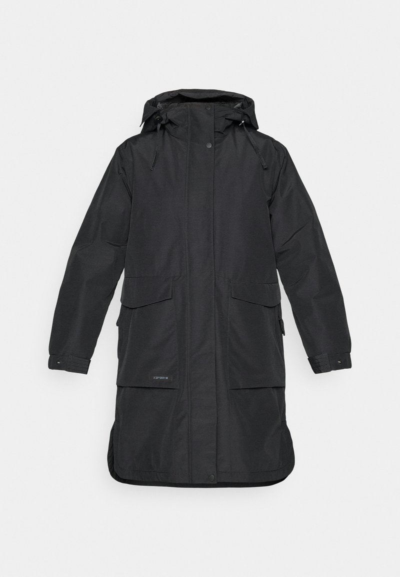 icepeak Parka zwart icepeak Parka zwart