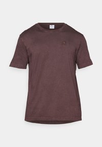 ICONS WASH CREWNECK  - Lihtne T-särk - bordeaux