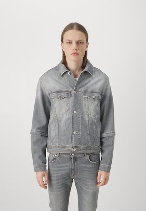 GIUBBOTTERIA - Jeansjacke - degradabile grigio