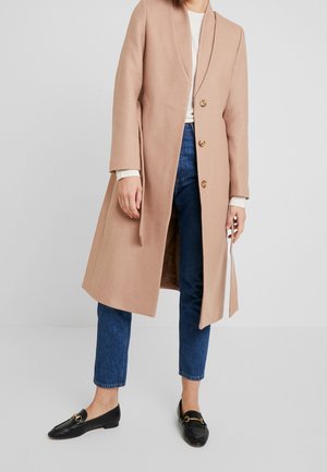 Klassischer Mantel - camel