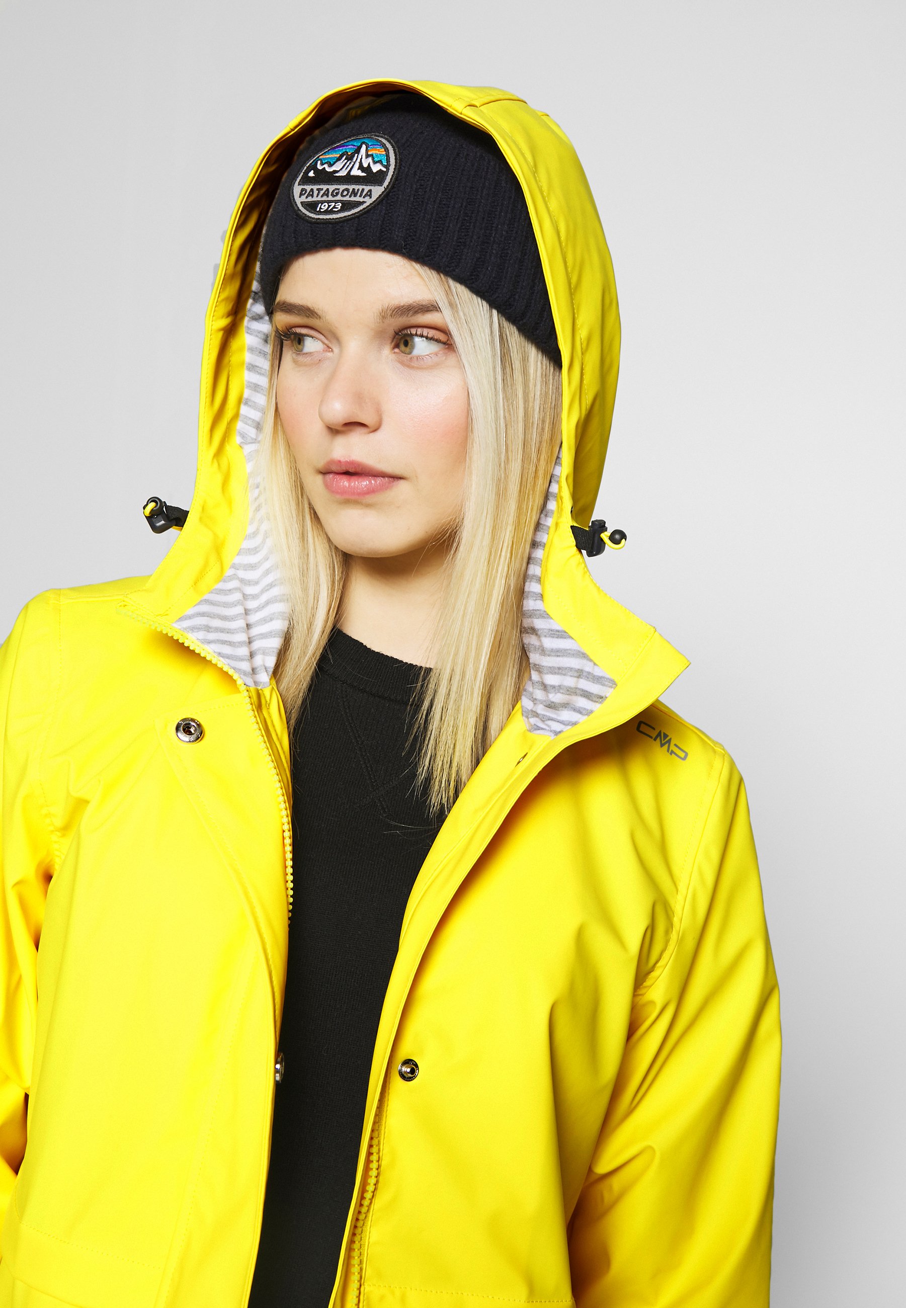 CMP RAIN JACKET FIX HOOD - Outdoor 