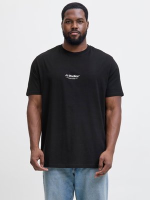Jack & Jones JJESOHO TEE CREW - Majica kratkih rukava s printom - black