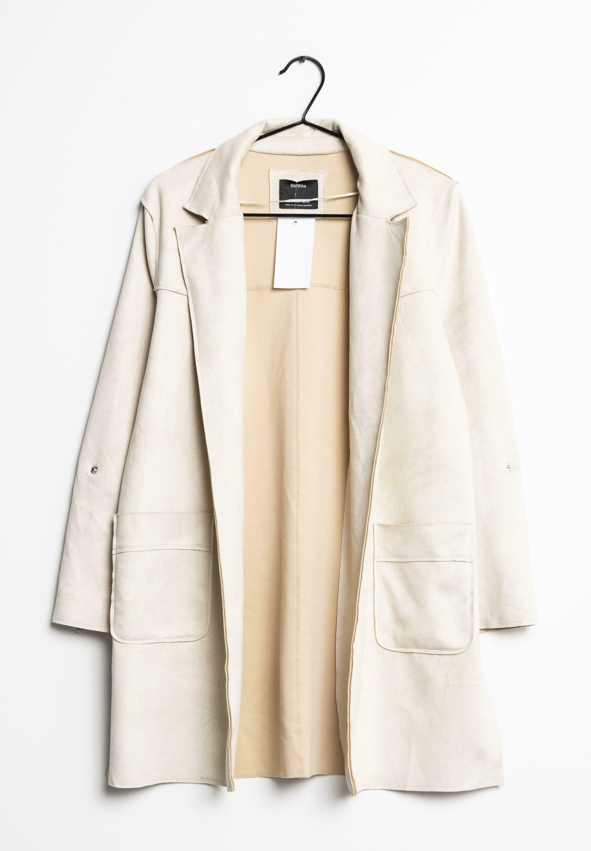 Drop Shoulder Zalando Bershka Mantel Bershka Mantel Beige Bershka